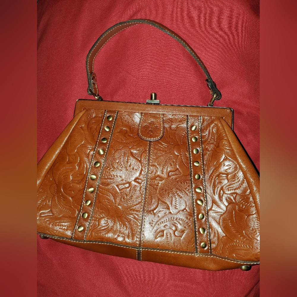 Patricia Nash Leather Satchel